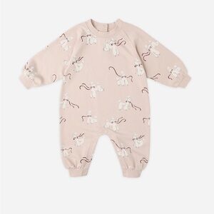 Rylee + Cru Raglan Jumpsuit Poodles